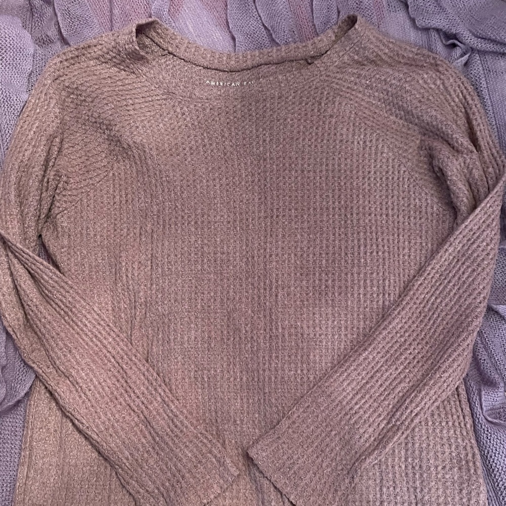 American eagle plush tee